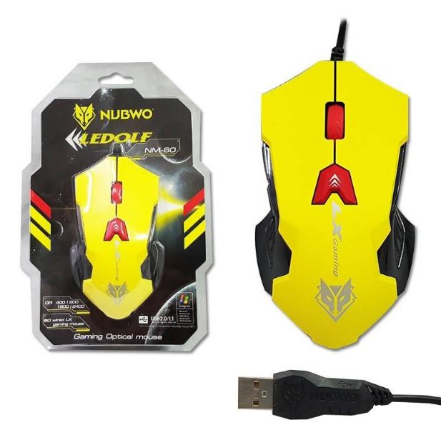 Nubwo Gaming Optical Mouse NM-60