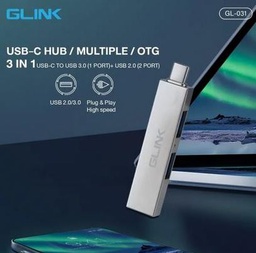 [105092] G-Link GL031 3 in 1 USB-C Hub/Multiple/OTG