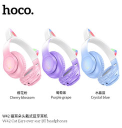 [119205] HOCO W42 Cat Ear Bluetooth Headset