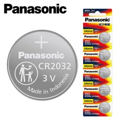 [100013] Panasonic CR2032 3V Battery (1Pcs)