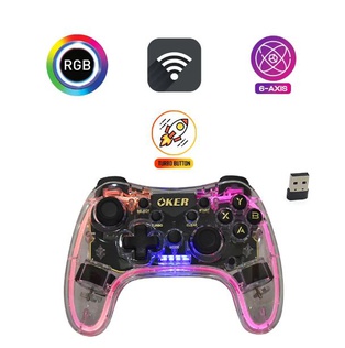 OKER W-309 Wireless Vibration Gamepad