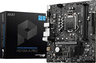 MSI H510M-A PRO Motherboard LGA1200