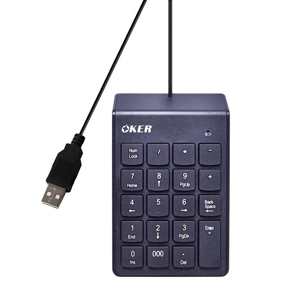 OKER KP-972 Wired Numeric Keypad USB