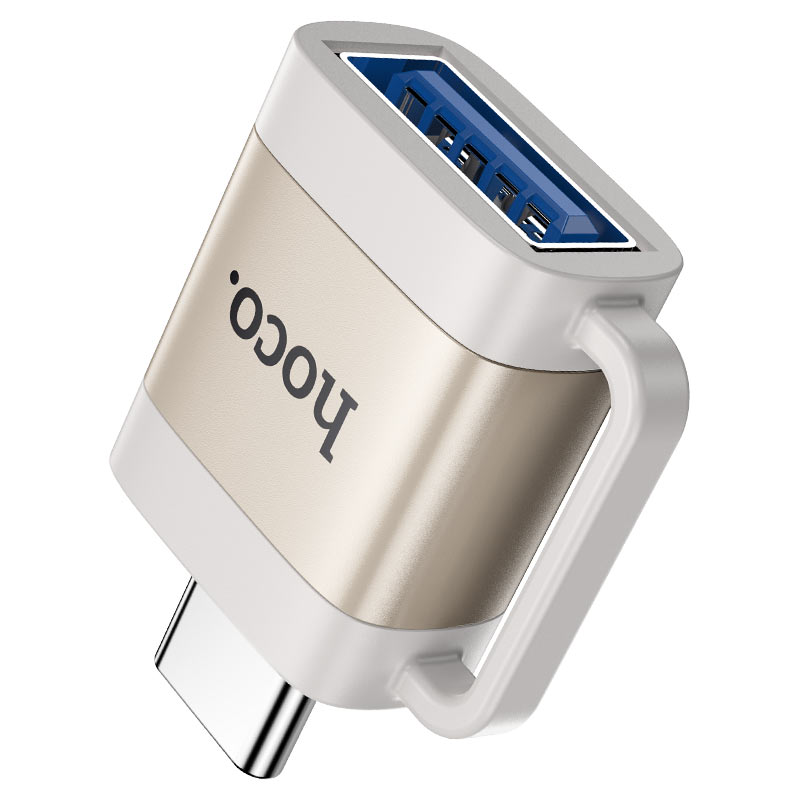 HOCO UA31C Mini Size USB-C Male to USB-A Female Adapter