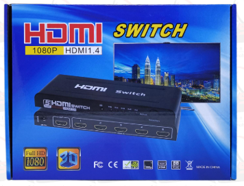 HDMI Switch 5-Port Full HD 1080P