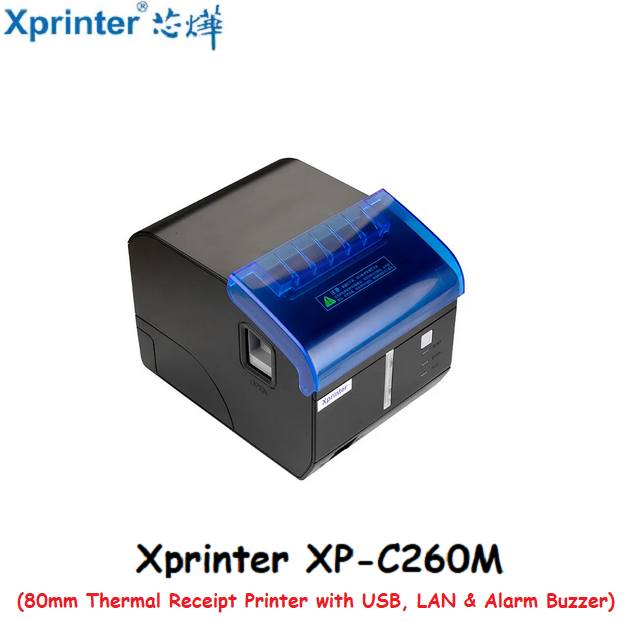 X-printer (C-260M) USB+Lan with Alarm Receipt Printer