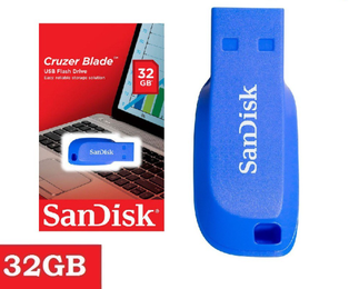 SanDisk USB 2.0 Flash Drive 32GB (SDCZ50C-B35BE)
