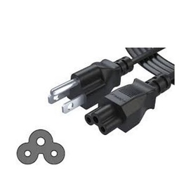 [103303] AC Laptop Power Flat 1.8m (3 pin) ထိ