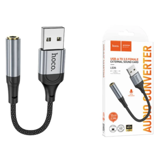 HOCO LS36 USB-A to 3.5 Female External Sound Card