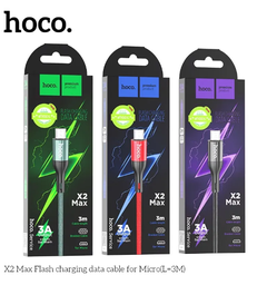 [200251] HOCO X2 Max Flash Charging Data Cable 3A Output 3m