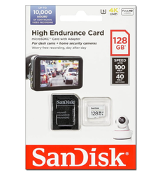 [124042] SANDISK Ultra microSDXC UHS-1Card 128GB(SDSQQNR-GN6IA) For CCTV