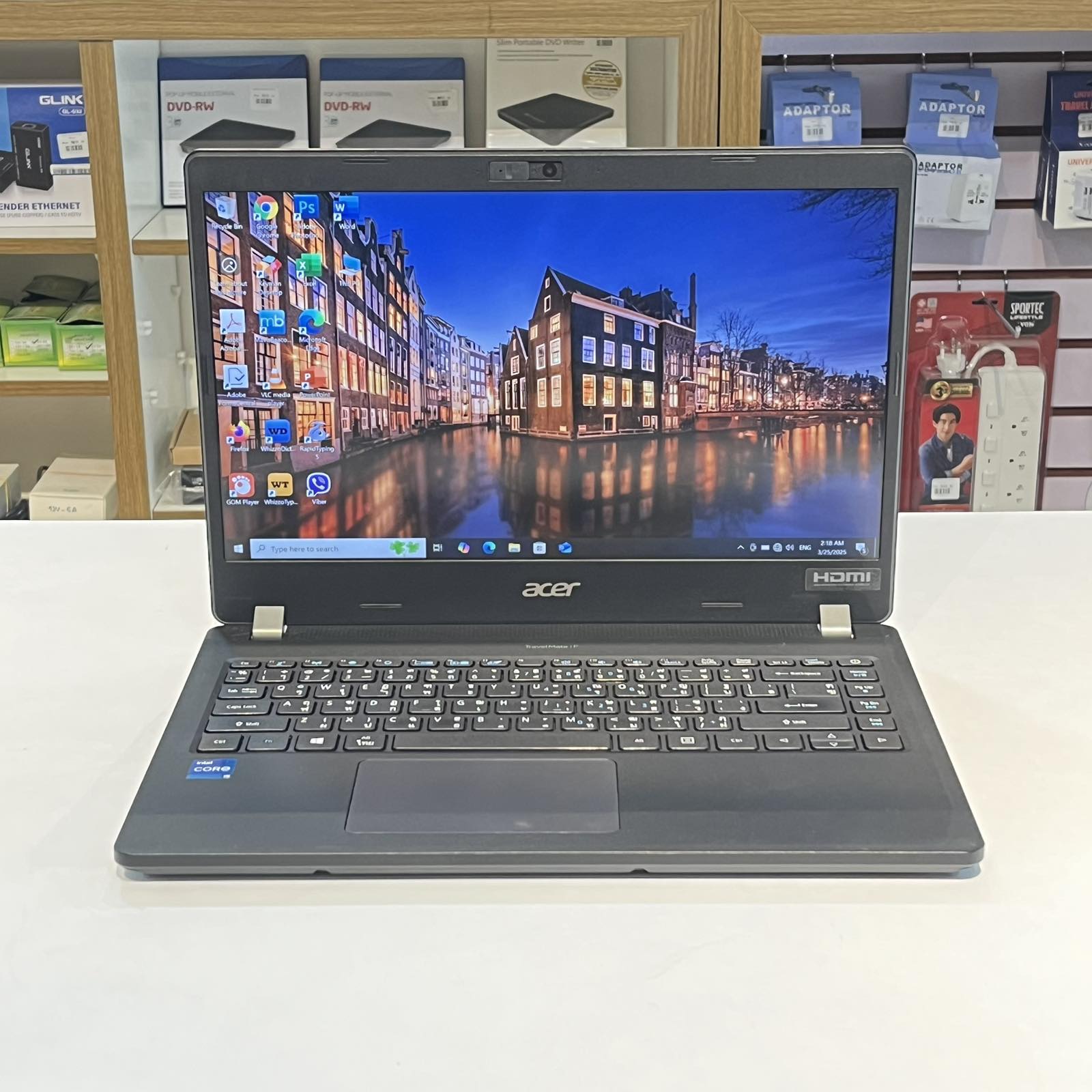 Acer TravelMate P214-53 (i5 11th,8GB, SSD 256GB, 14") Black